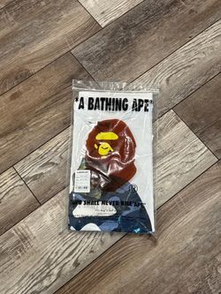 Navy blue bape shirt