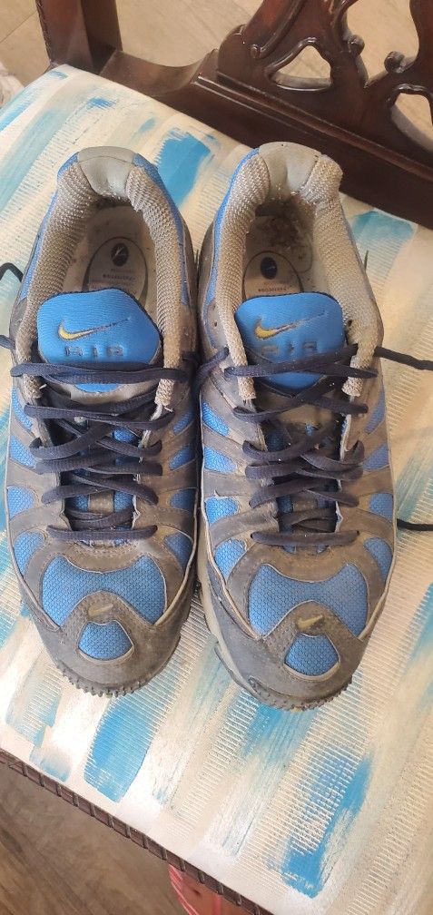 Vintage Nike Air Terra Triax Pac Blue Size US Used Good Condition