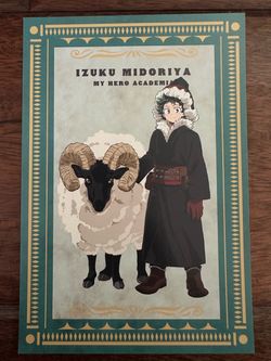 Midoria Izuku My Hero Academia AnimeJapan 2024 limited Postcard Winter Animal