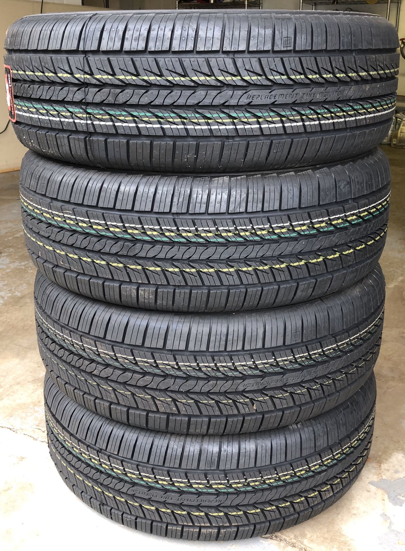 4 BRAND NEW Tires - General Altimax RT 43 235/60 R18