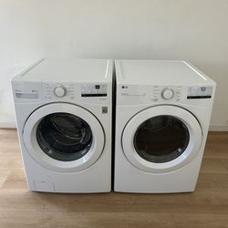 (DELIVERY INCLUDED 🚚) LG Washer & GAS Dryer Set