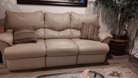 Two Recliner Couch Set For Sale
