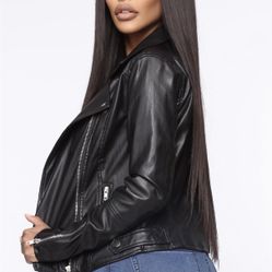 Fashion Nova Leather Jacket 