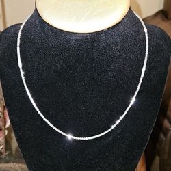 Italian Sterling Silver Roc 16 In