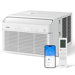 Midea 12,000 BTU Inverter Window Air Conditioner & Heat Pump – Smart WiFi