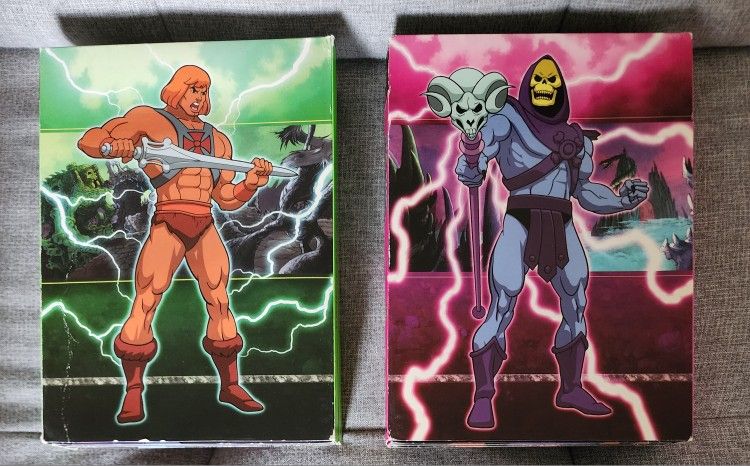 HE-MAN and the MASTERS of the UNIVERSE Season ONE Volumes 1 & 2 Complete Set