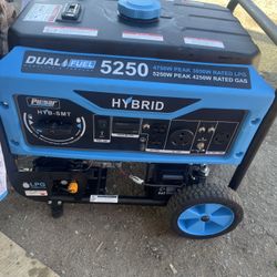 5250 Watt Dual Fuel Pulsar Generator 