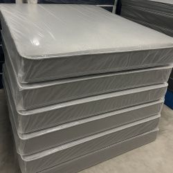 King Size Mattress Double Sided Of 10 Inches Thick New From Factory With its Plastic Also Available in Twin, Full or Queen Same Day Delivery
