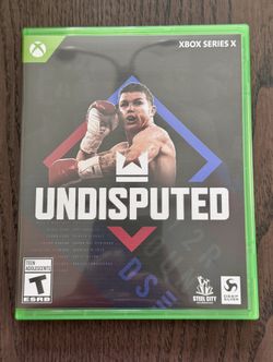 Undisputed X Box X 