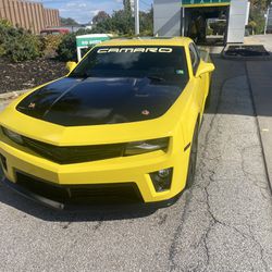 2015 Camaro Rs Yellow And Black 