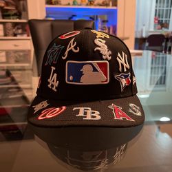 MLB All Logo New Era Size 6 7/8