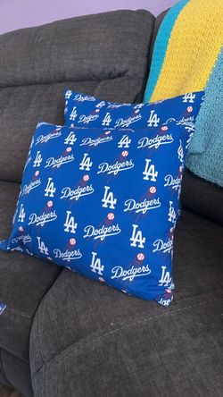 LA Dodgers Throw Pillow