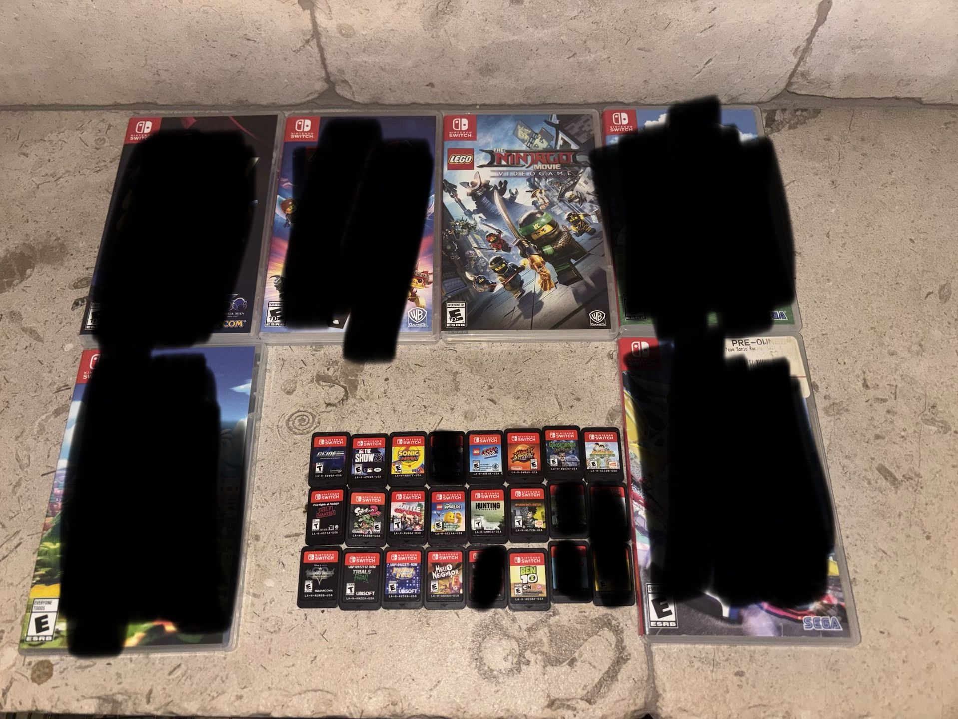 NINTENDO SWITCH GAMES (PRICES VARY)