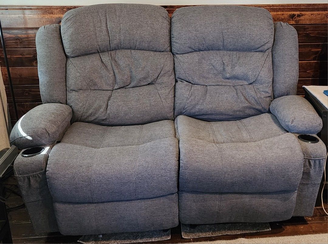 Manual Dual Reclining Loveseat