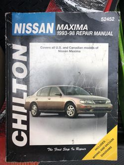 Chilton Nissan Maxima Repair Manual