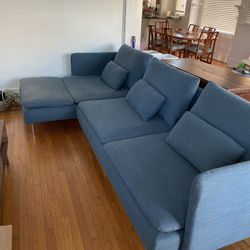 IKEA Soderhamn Sofa With Chaise