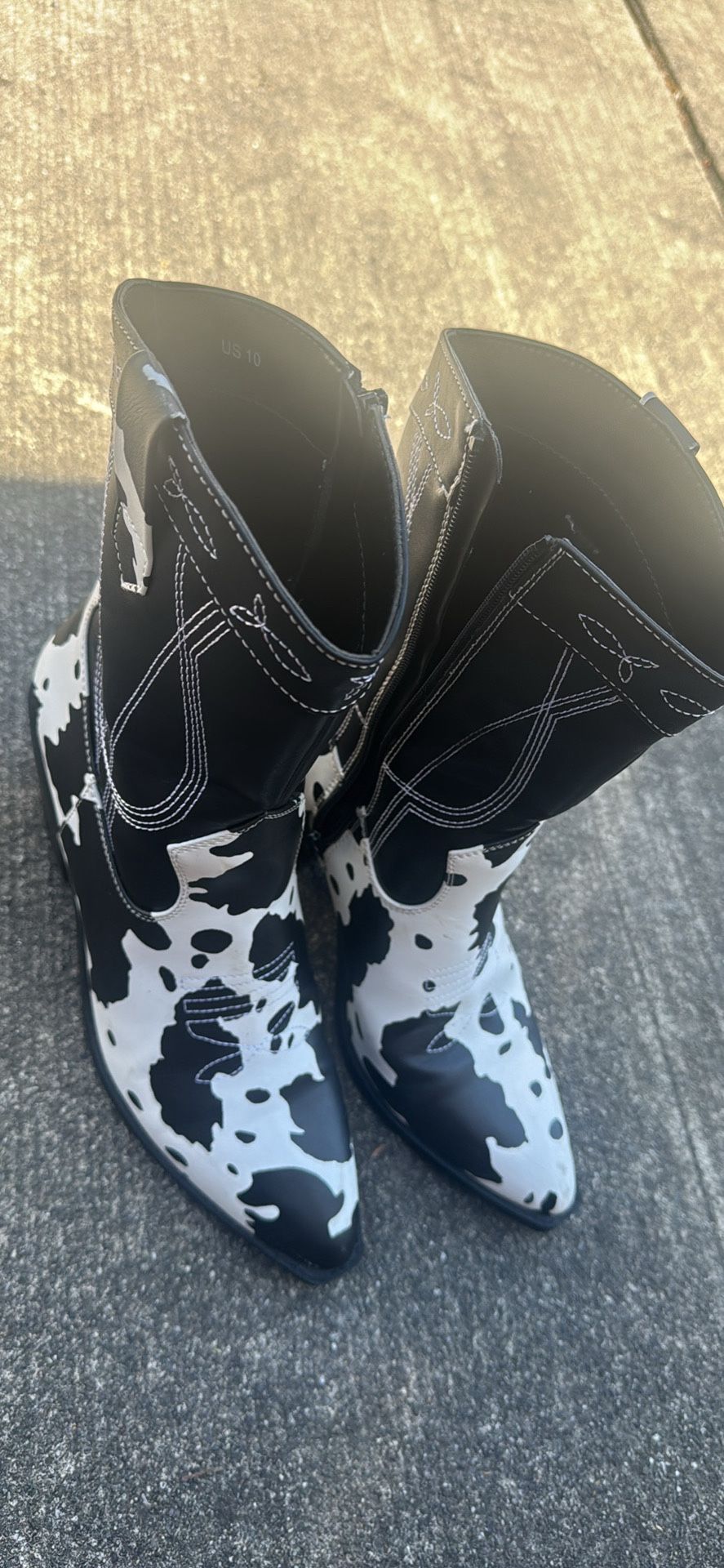 Women Cowgirl Boots Size 10 Women Like New Used Once 