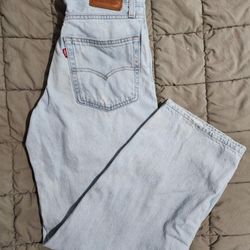 Levi's Premium Baggy Dad Big E 26x30