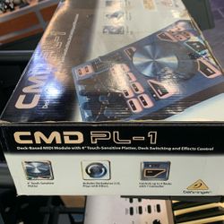 Behringer CMD  PL-1  Deck-Based MIDI Module w/Platter…