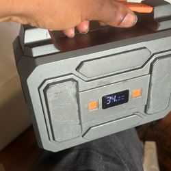 Portable Indoor N Outdoor Charger With Ac Outlet 