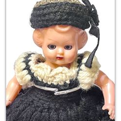 Vintage Italian Sleepy Eyed Doll