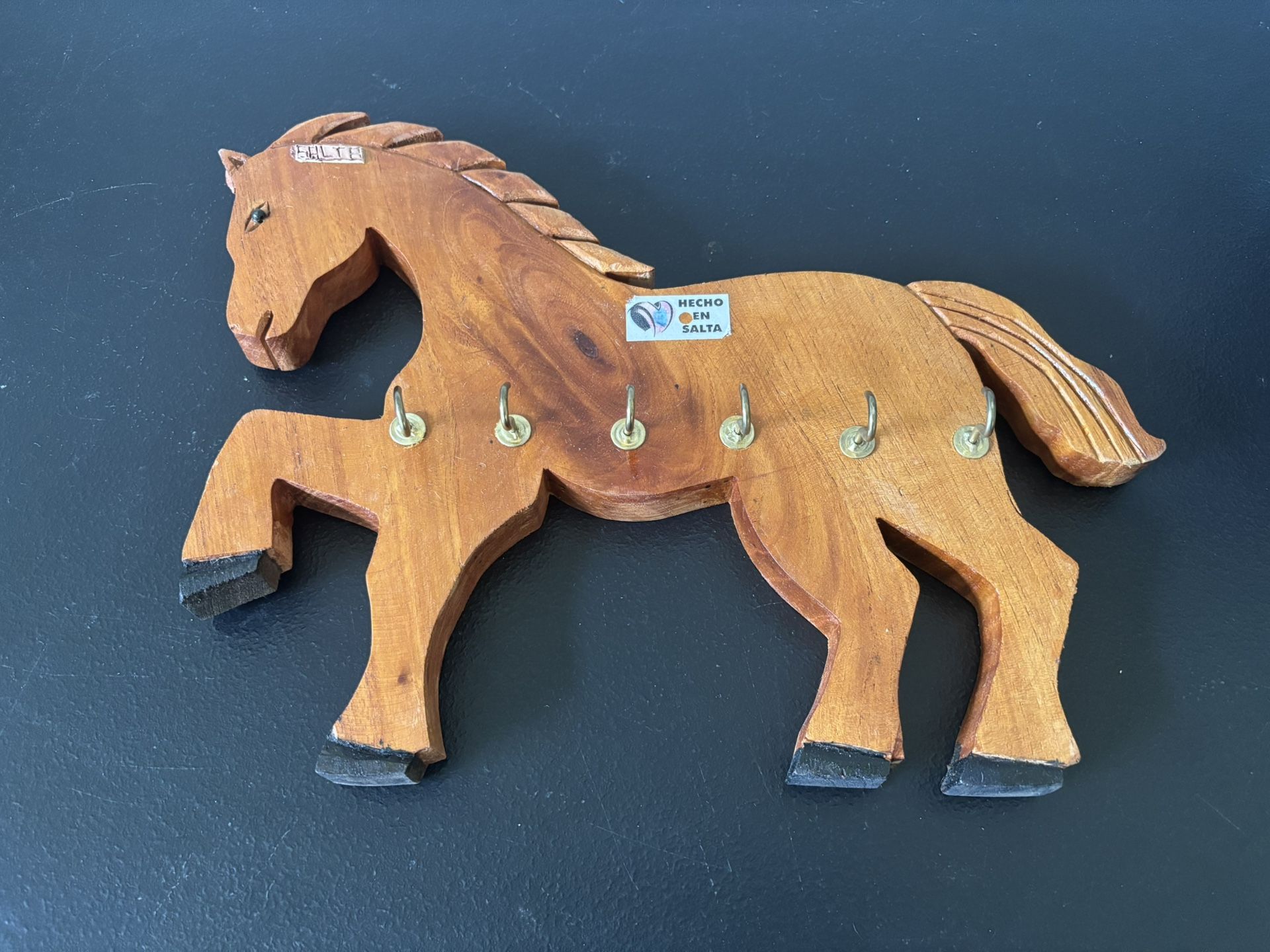 NEW Argentinian Decorative Wall-Mounted Key Hanger - from Salta - 12in high x 13in long