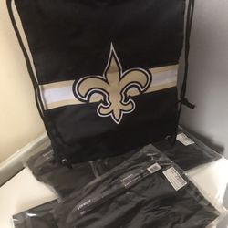 Saints Drawstring Backpack 