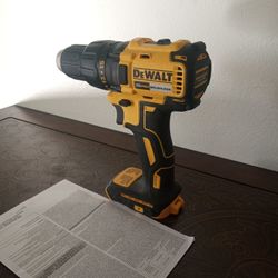 DeWalt.  20 V New Drill.  Brushless Motor.   2 Speed 