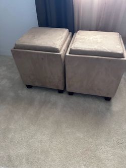 Ottoman with storages