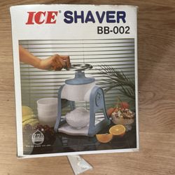 Manual Ice Shaver