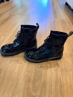 Dr. Martens 1460 Patent Leather with Glitter Stars