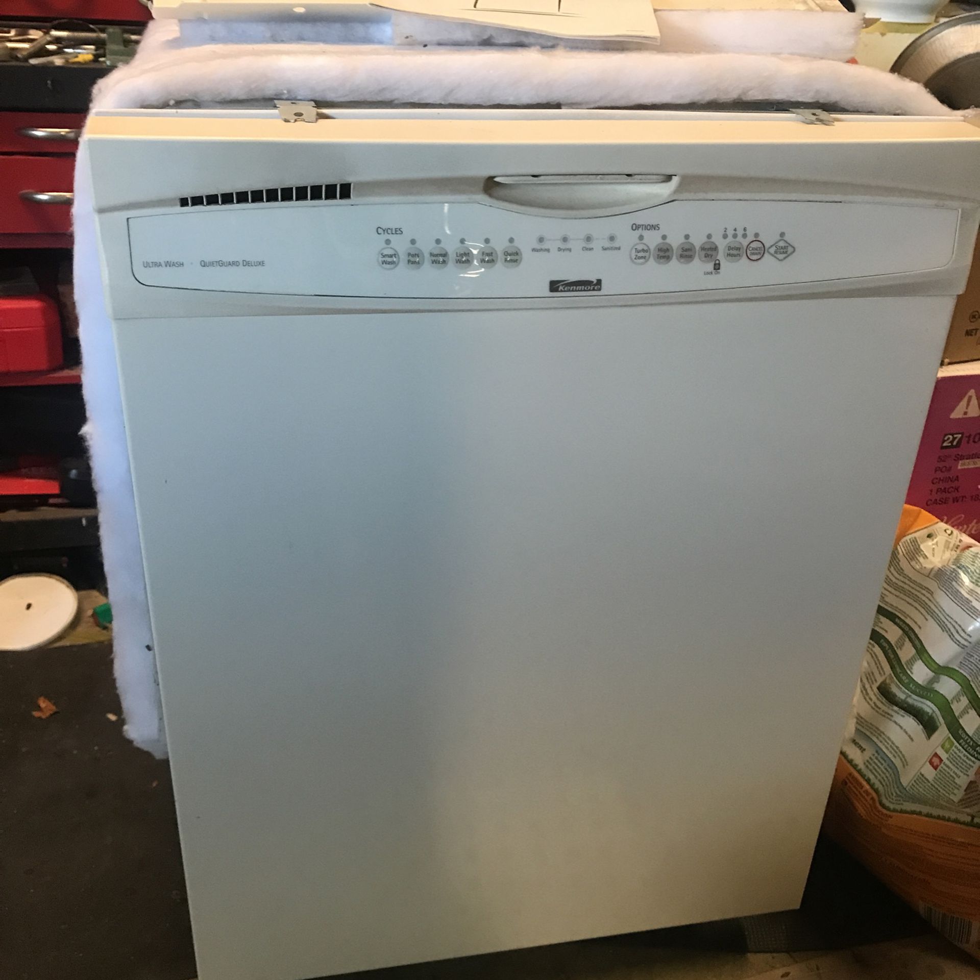 Undercounted Dishwasher 