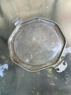 Aluminum flat griddle Aprox 12”