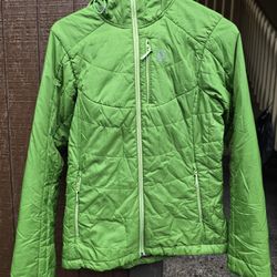 Salomon Jacket Puffer Hooded Full Zip Outdoor Size Women Small