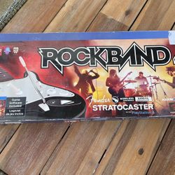 Rock band 4 Guitar Fender Stratocaster PS4