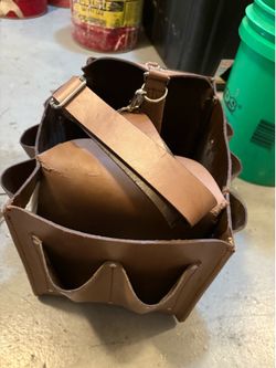 Bolsa de cuero para herramientas