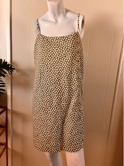 Polka dot mini dress
