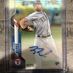 Brock Burke Rookie Auto And Bo Bichette Home Run Challenge