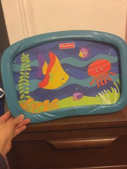 Fisher price little tray with strap