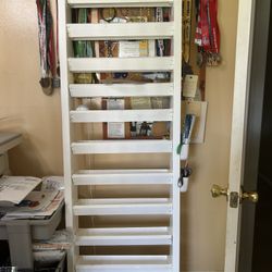 Storage For Craft Ribbon Rolls