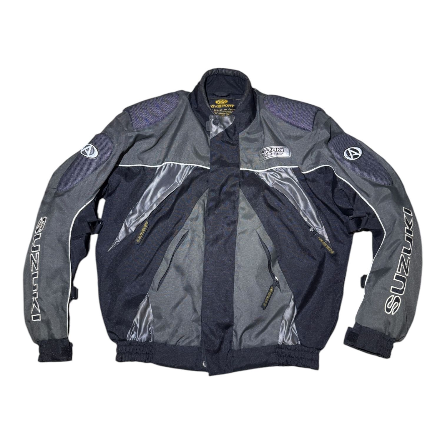 AVG Padded Suzuki Motorcycle Jacket Size XL