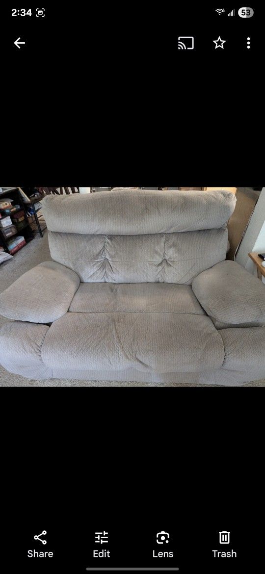 Extra wide recliner