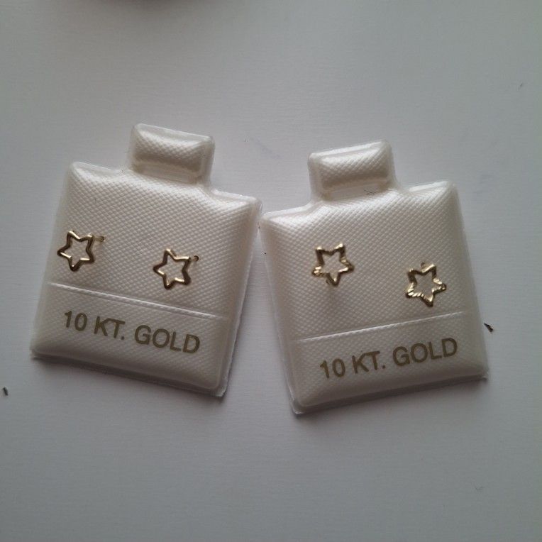 Aretes Oro 10k