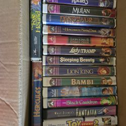 DISNEY VHS MOVIES