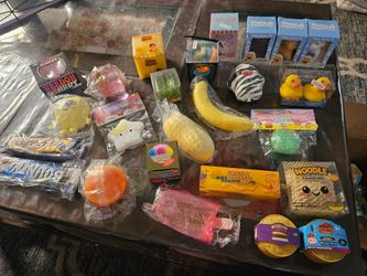Lots of squishies and 3 needohs