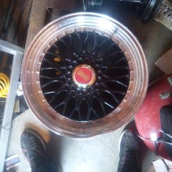 BBS Universal Rims Set Of 4 ....2 Need Repaired,Cost 200.00 To Repair Both