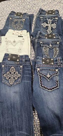 Jeans Woman Miss Me ,used Good Condition