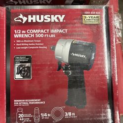 Husky 1/2 in. Compact Impact Wrench