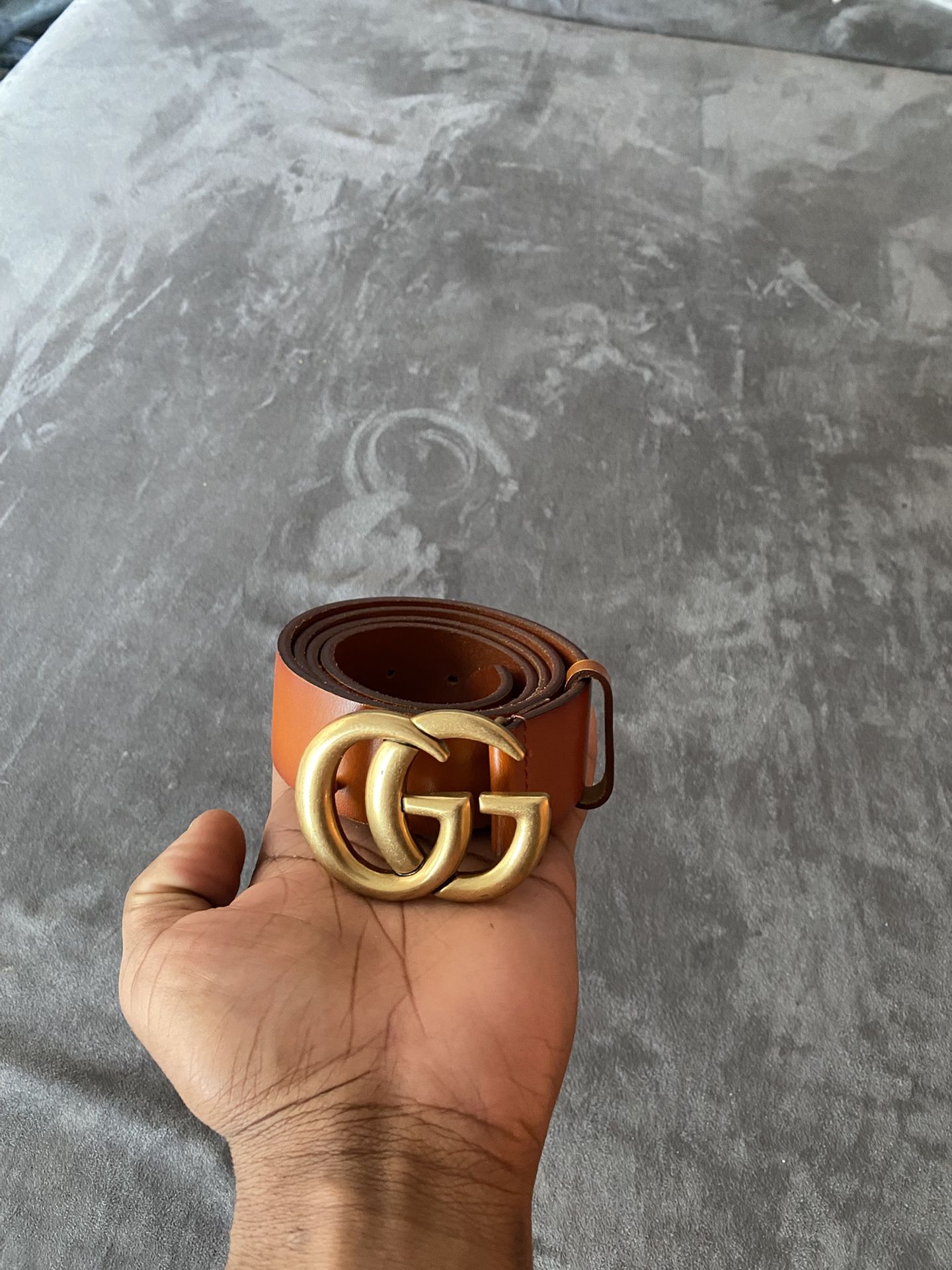Mens Double G Gucci Belt Size 95CM