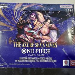 One Piece The Azure Sea's Seven OP14 - EB04 Booster Box English Factory Sealed